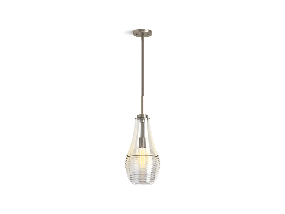 KOHLER K-42196-PE01 Simplice 8" teardrop pendant