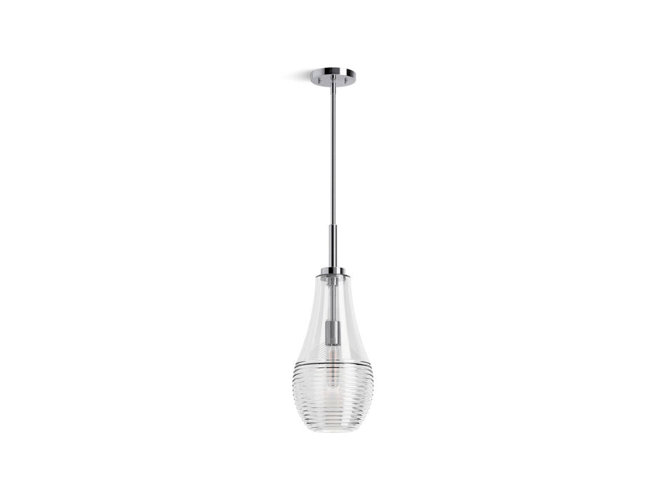 KOHLER K-42196-PE01 Simplice 8" teardrop pendant