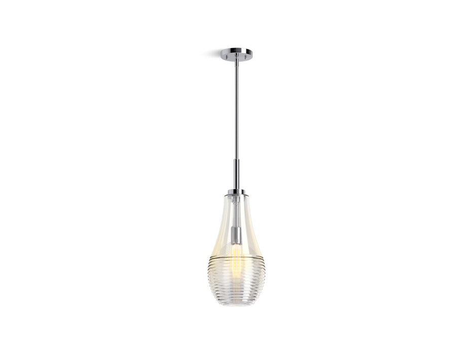 KOHLER K-42196-PE01 Simplice 8" teardrop pendant