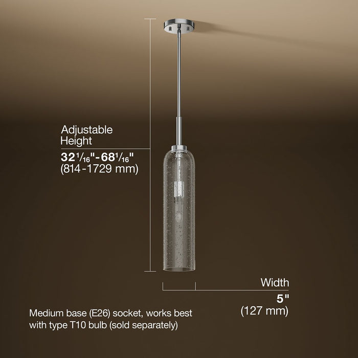 3/4 view of product with dimensions
