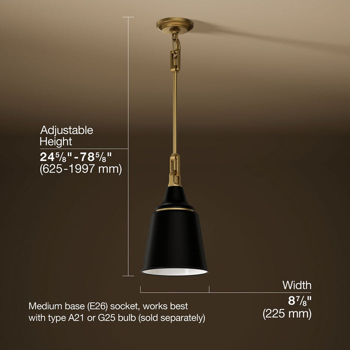 3/4 view of product with dimensions