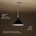 3/4 view of product with dimensions