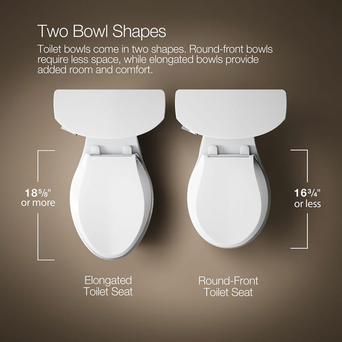 Kohler Kelston Tall elongated toilet bowl
