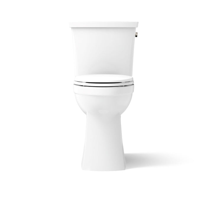 KOHLER K-43201-RA Kelston Tall Two-piece Elongated Toilet, 1.28 GPF