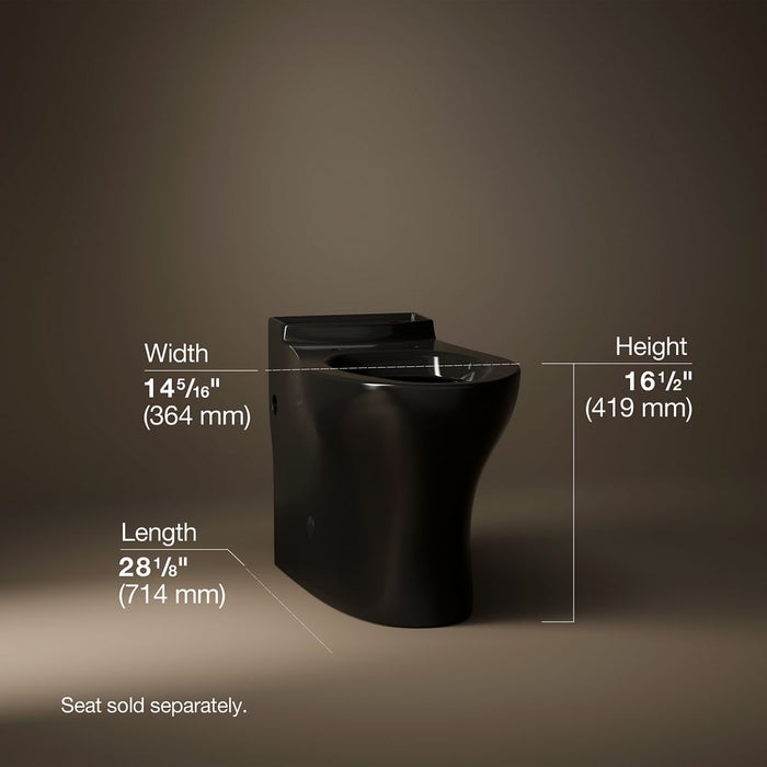 KOHLER Persuade Elongated toilet bowl with skirted trapway