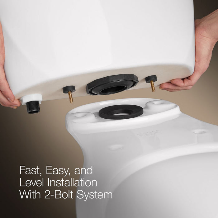 KOHLER K-4369 Cimarron Toilet tank, 1.28 gpf