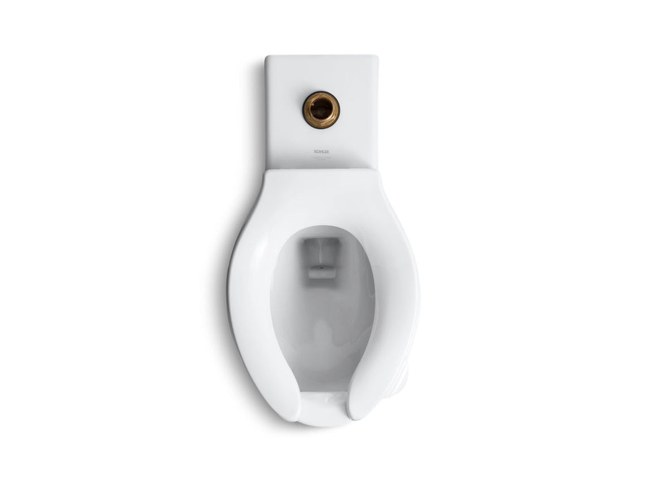 KOHLER K-4386 Anglesey Floor-mount Top Spud Flushometer Bowl