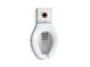 KOHLER K-4386-L Anglesey Floor-mount top spud flushometer bowl with bedpan lugs