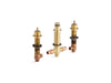 Kohler 1/2" ceramic high-flow valve system with diverter for finished-deck or rim-mount installation only