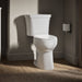 KOHLER K-43949-RA Highline Two-piece Elongated Toilet, 1.28 GPF