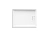 KOHLER K-44145 Stoneridge 48" x 36" corner shower base, right drain
