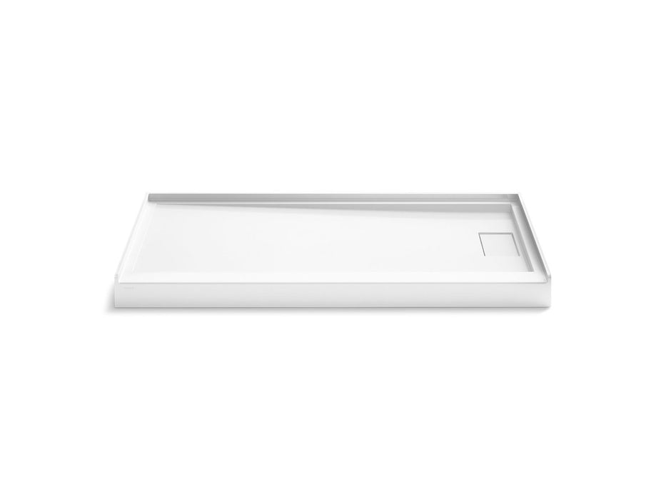 KOHLER K-44148 Stoneridge 60" x 30" alcove shower base, right drain