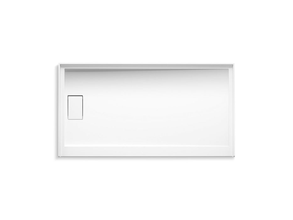 KOHLER K-44149 Stoneridge 60" x 32" alcove shower base, left drain