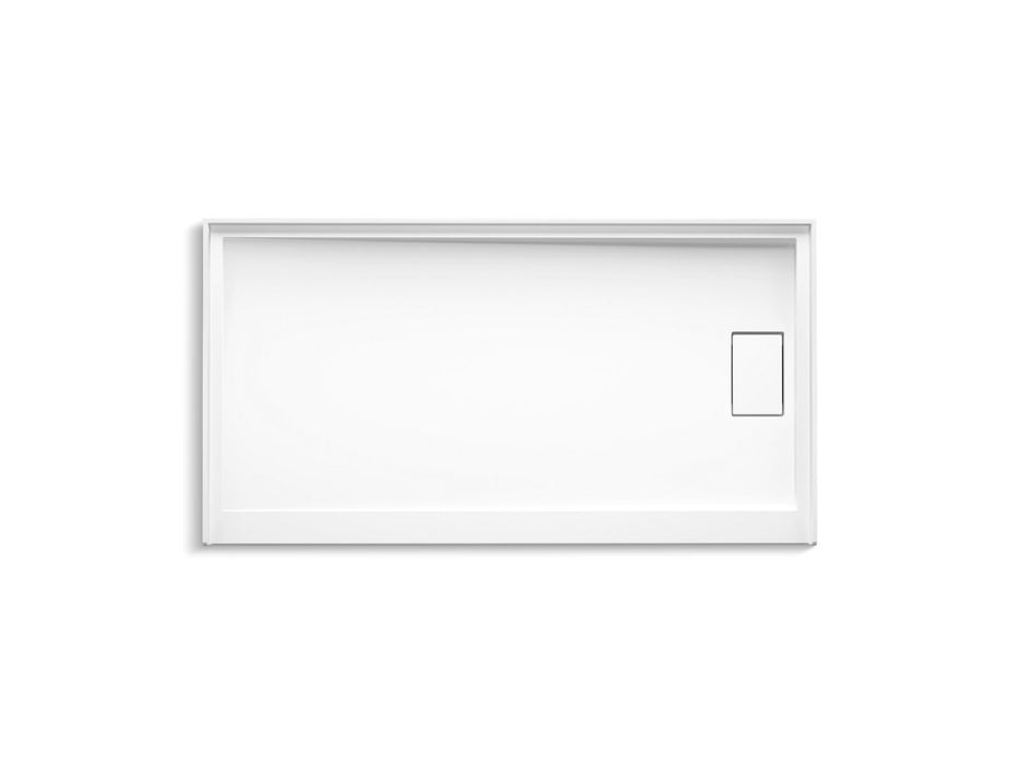KOHLER K-44150 Stoneridge 60" x 32" alcove shower base, right drain