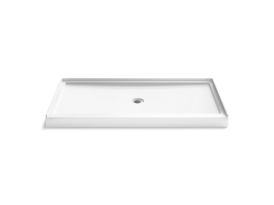 Kohler Stoneridge 66" x 36" alcove shower base, center drain