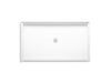KOHLER K-44166 Stoneridge 62" x 36" alcove shower base, center drain