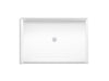 KOHLER K-44167 Stoneridge 62" x 42" alcove shower base, center drain