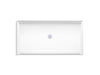 KOHLER K-44168 Stoneridge 66" x 34" alcove shower base, center drain
