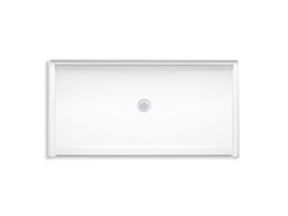 KOHLER K-44168 Stoneridge 66" x 34" alcove shower base, center drain