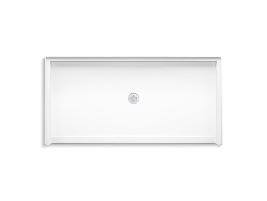 KOHLER K-44169 Stoneridge 72" x 36" alcove shower base, center drain