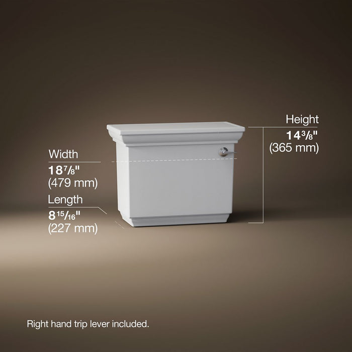 Kohler Memoirs Toilet tank, 1.28 gpf