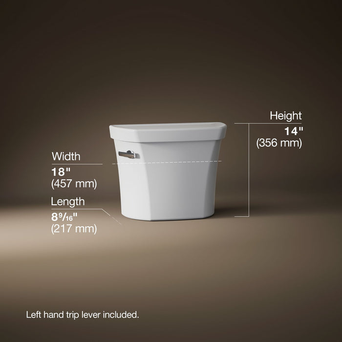 KOHLER K-44467-UR Highline Toilet tank, 1.28 gpf