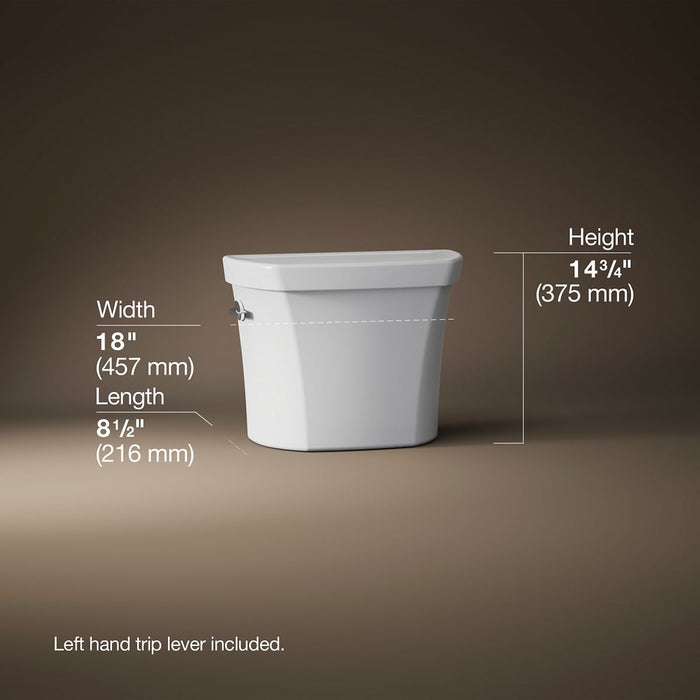KOHLER Wellworth Toilet tank, dual-flush