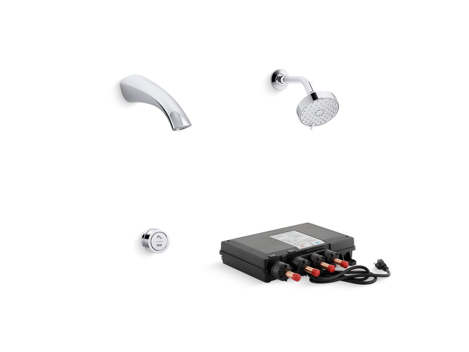 KOHLER K-45133 Alteo Wall-mount bath spout, polished chrome