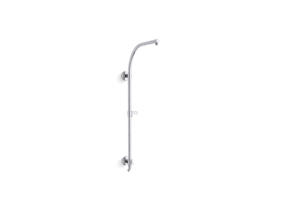 KOHLER K-45209 HydroRail-R HydroRail Arch bath/shower column, polished chrome