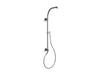 KOHLER K-45209 HydroRail-R HydroRail Arch bath/shower column, vibrant titanium