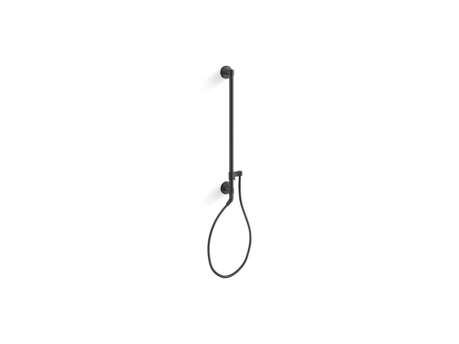 KOHLER K-45903 HydroRail-H HydroRail Bath/shower column, matte black