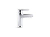 KOHLER K-46029-4 Taut Single-hole commercial faucet with grid drain