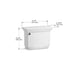 KOHLER K-4642 Memoirs Toilet Tank, 1.6 GPF