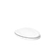 KOHLER K-4647 Stonewood Elongated toilet seat, honed white - view 4