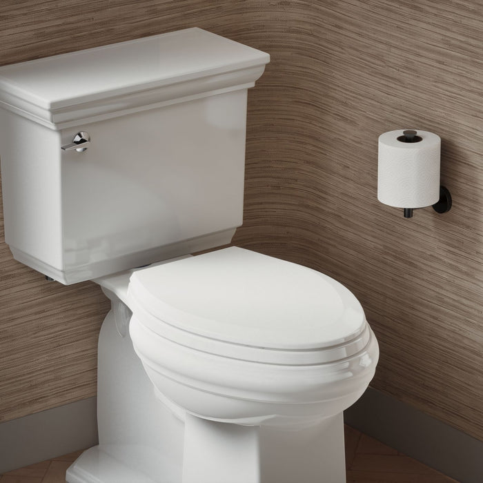 KOHLER K-4652-A Lustra Quick-Release elongated toilet seat with antimicrobial agent