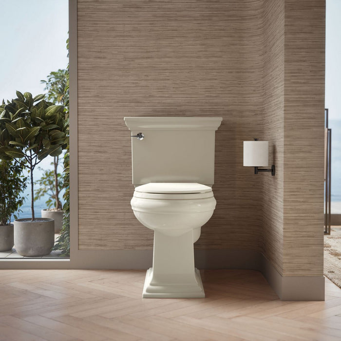 KOHLER K-4662 Lustra Quick-Release round-front toilet seat, biscuit - view 4
