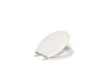 KOHLER Lustra Quick-Release round-front toilet seat