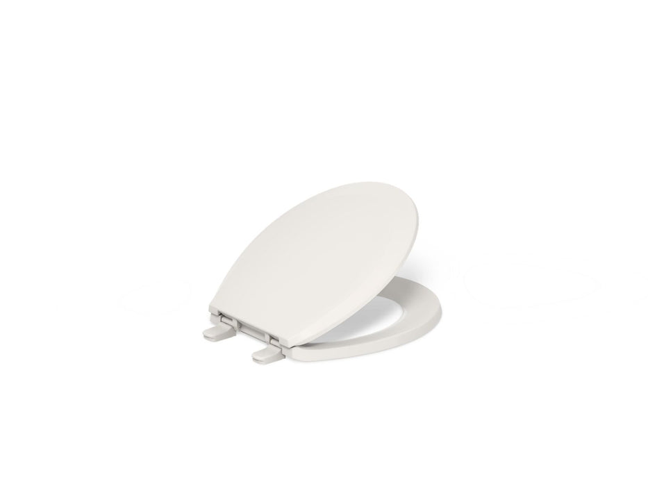 KOHLER Lustra Quick-Release round-front toilet seat