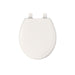 KOHLER Lustra Quick-Release round-front toilet seat