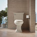 KOHLER Lustra Quick-Release round-front toilet seat