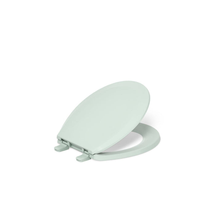 KOHLER K-4662 Lustra Quick-Release round-front toilet seat, seafoam green - view 5