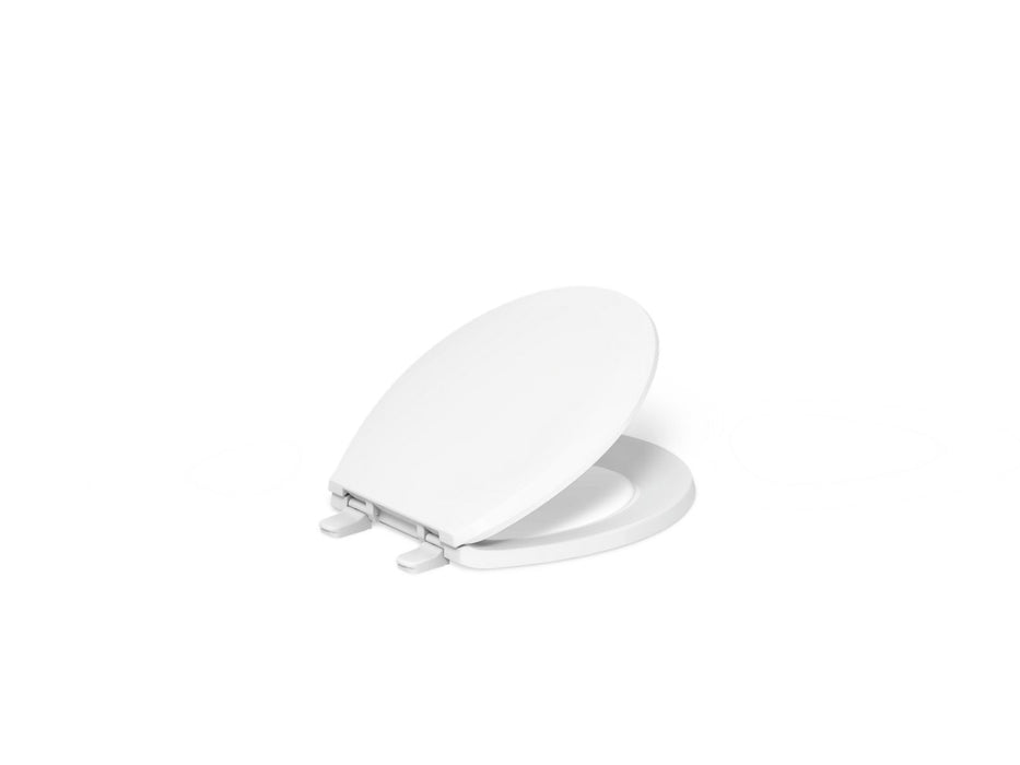 KOHLER Lustra Quick-Release round-front toilet seat