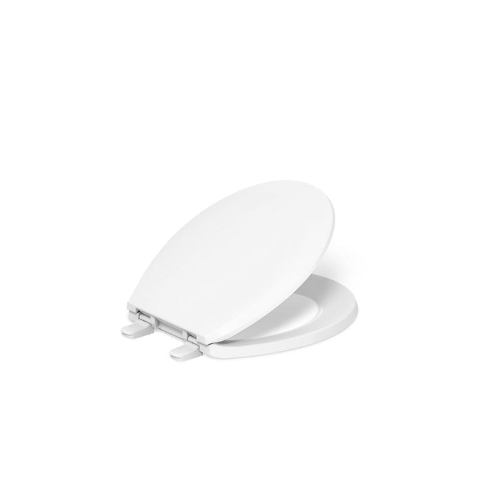 KOHLER Lustra Quick-Release round-front toilet seat