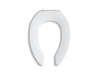KOHLER K-4670-SC Lustra Elongated toilet seat with self-sustaining check hinge