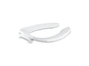 Kohler Lustra Elongated toilet seat with check hinge