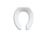 KOHLER K-4680-C Lustra Round-front toilet seat with check hinge