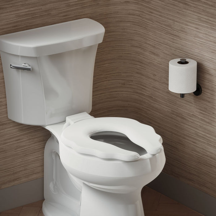 KOHLER K-4686-A Primary Commercial round-front toilet seat with antimicrobial agent