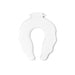 KOHLER K-4686-A Primary Commercial round-front toilet seat with antimicrobial agent
