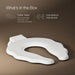 Kohler Primary Commercial round-front toilet seat with antimicrobial agent
