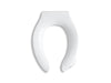 KOHLER K-4731-C Stronghold Elongated toilet seat with integrated handle and check hinge